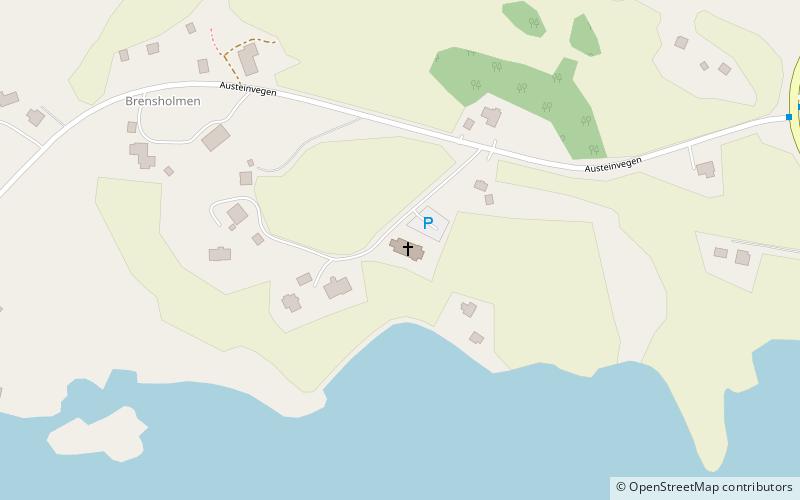 Kvaløy Church location map