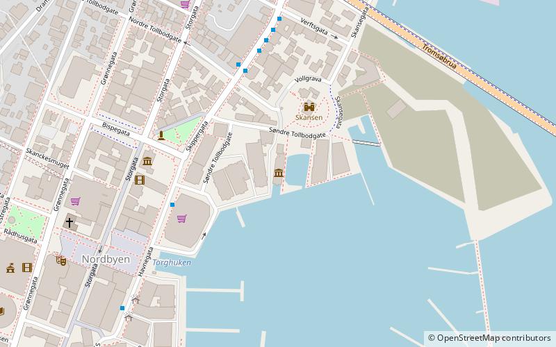 Polarmuseet location map