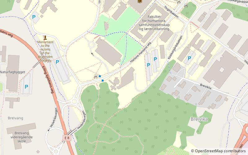 Nordnorsk vitensenter location map