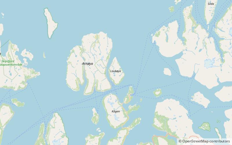 Laukøya location map