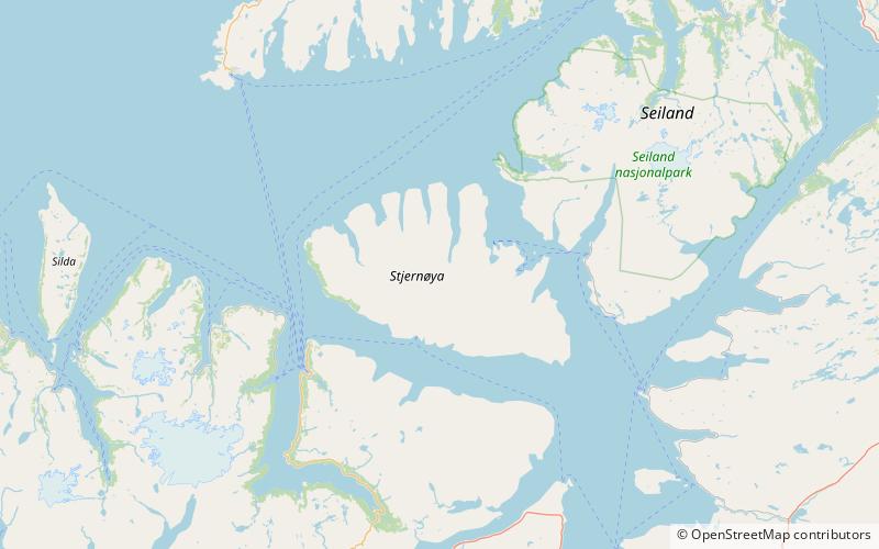Stjernøya location map