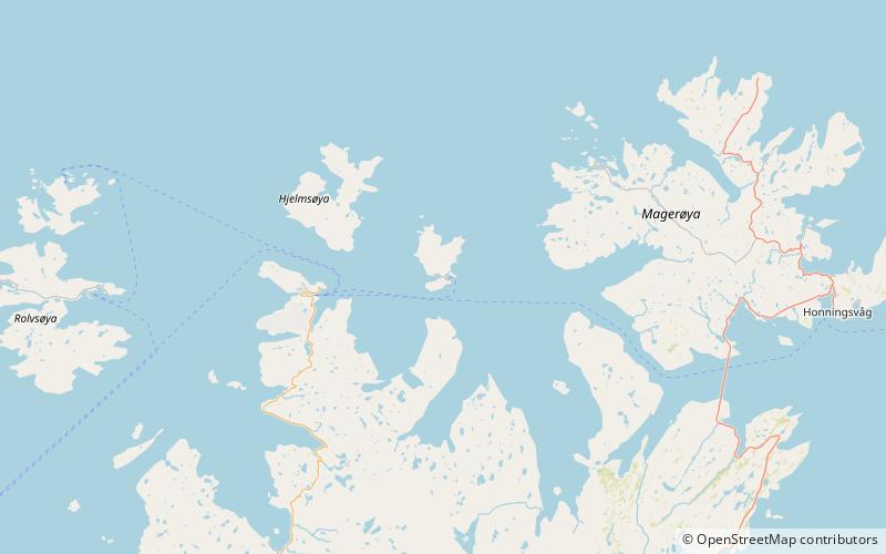 Måsøy Church location map