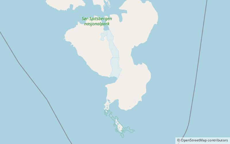 Olsokbreen location map