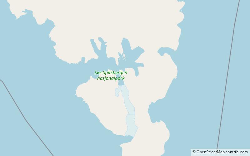 julhogda parque nacional sor spitsbergen location map