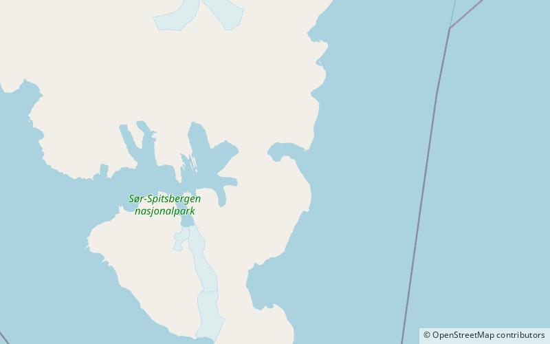 Sykorabreen location map