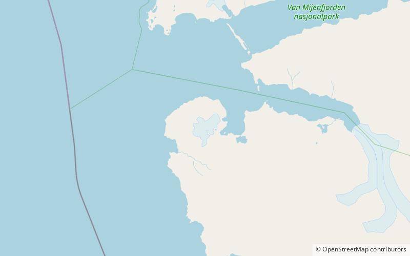 Renardbreen location map