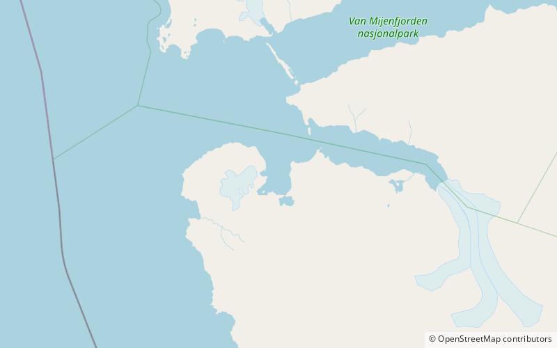 Recherche Fjord location map