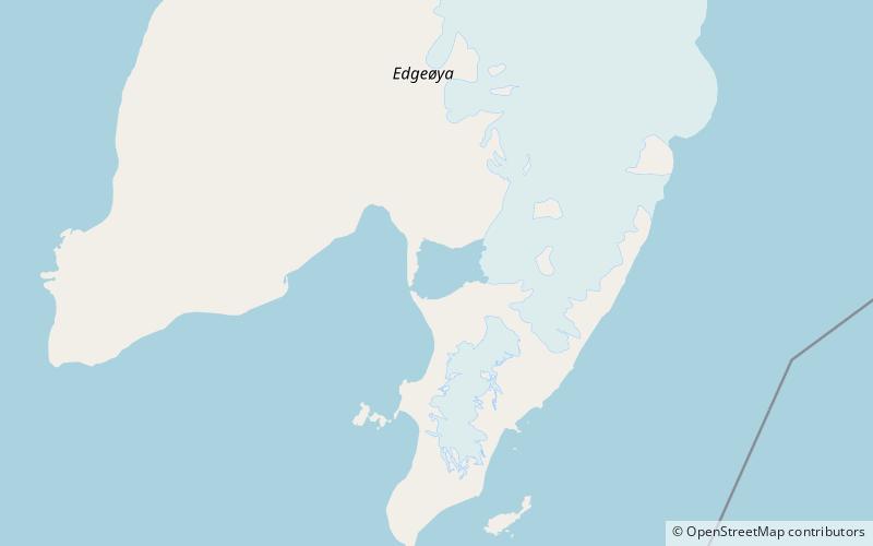 tjuvfjordlaguna rezerwat przyrody soraust svalbard location map