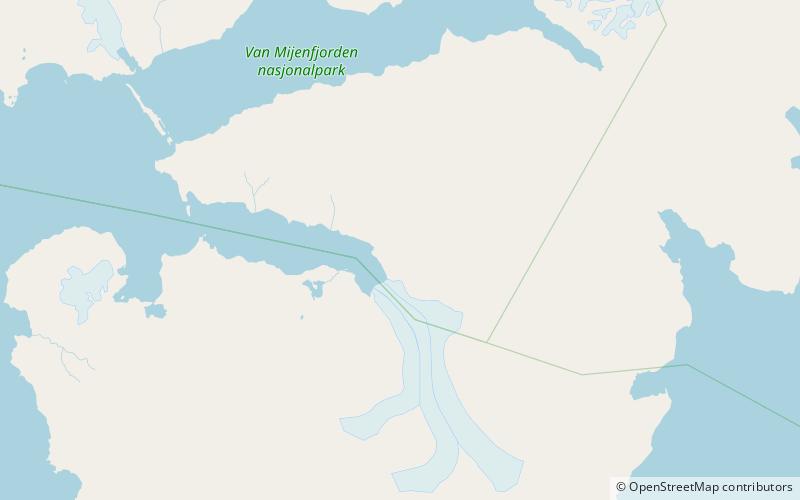 steenstrupdalen location map