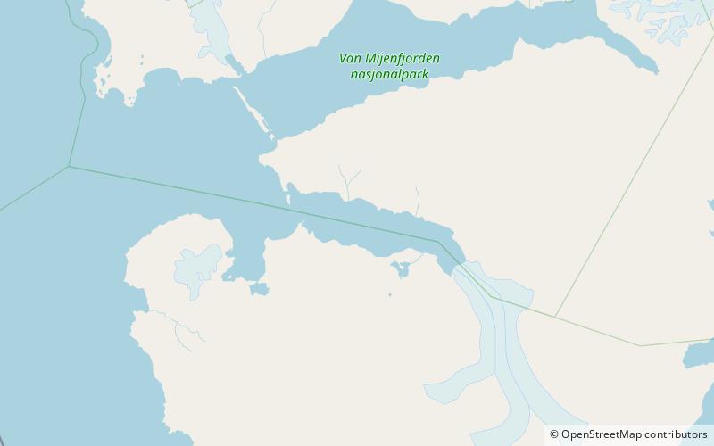 Van Keulenfjorden location map
