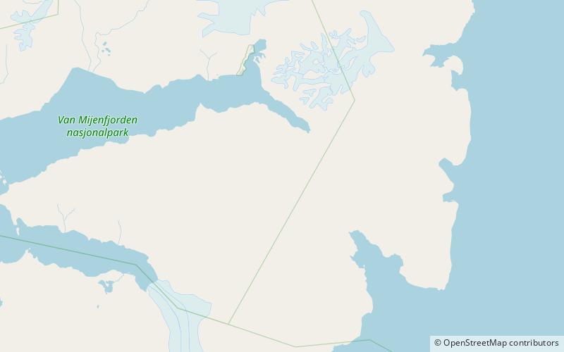 Scheelebreen location map