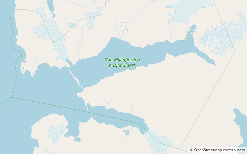 wahlenbergfjellet location map