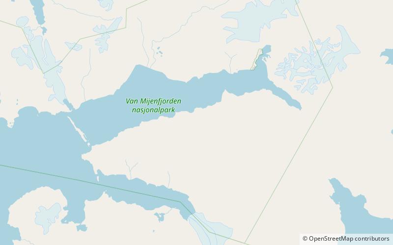 sven nilssonfjellet location map