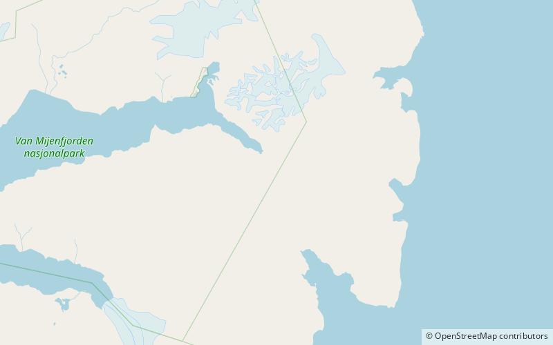 Paulabreen location map