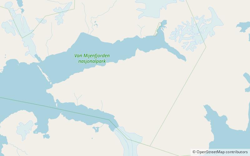 bassoefjellet location map