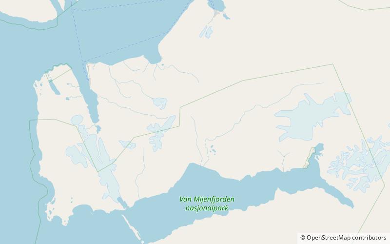 semmeldalen parc national de nordenskiold land location map