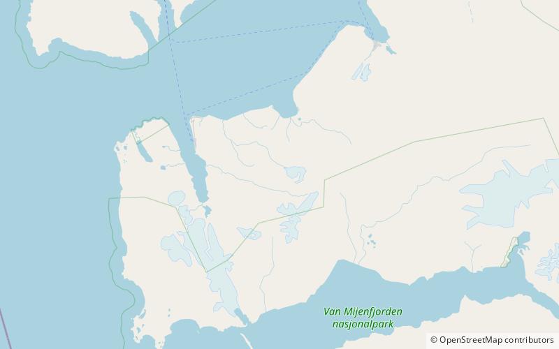 finsenfjellet location map