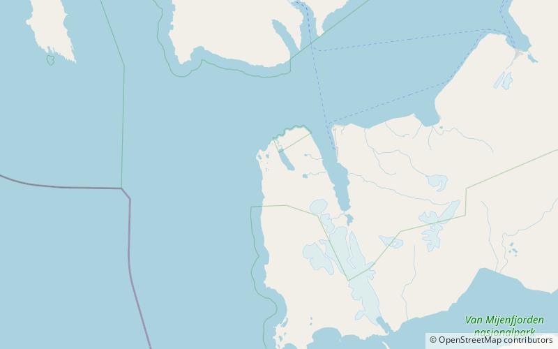 Griegfjellet location map