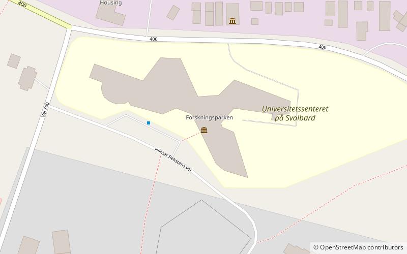 Svalbard Museum location map