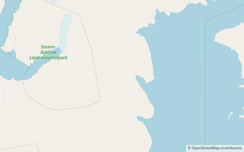 Hayesbreen location map
