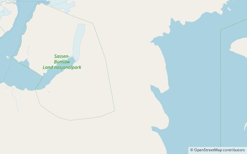 bairdfjellet location map