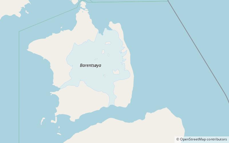 schweinfurthberget wyspa barentsa location map