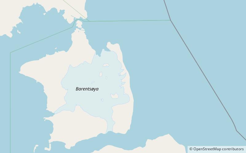 willybreen isla de barents location map