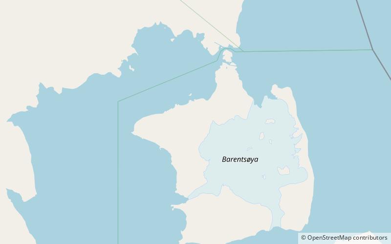 grimheia wyspa barentsa location map