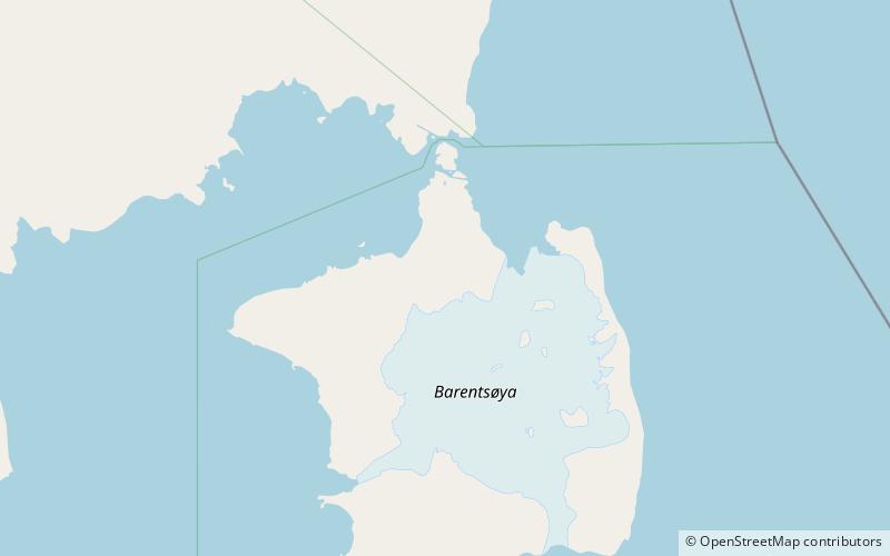 heimarka wyspa barentsa location map