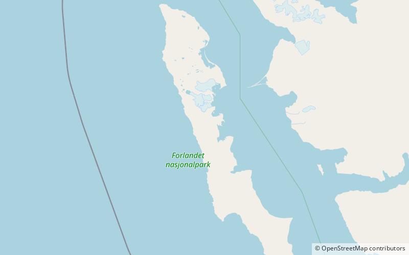 phippsfjellet prins karls forland location map