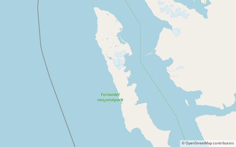 monacofjellet prins karls forland location map