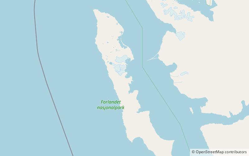 buchananisen prins karls forland location map