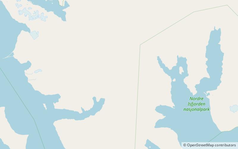 Årefjellet location map