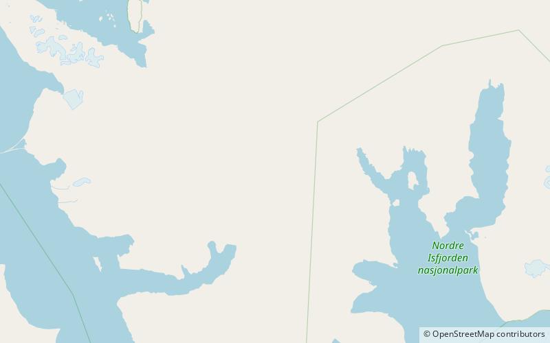 Sveabreen location map