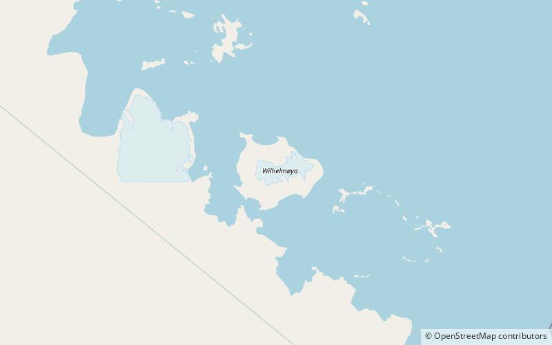 Wyspa Wilhelma location map