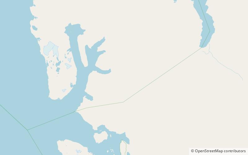 foreltinden parc national de nordvest spitsbergen location map