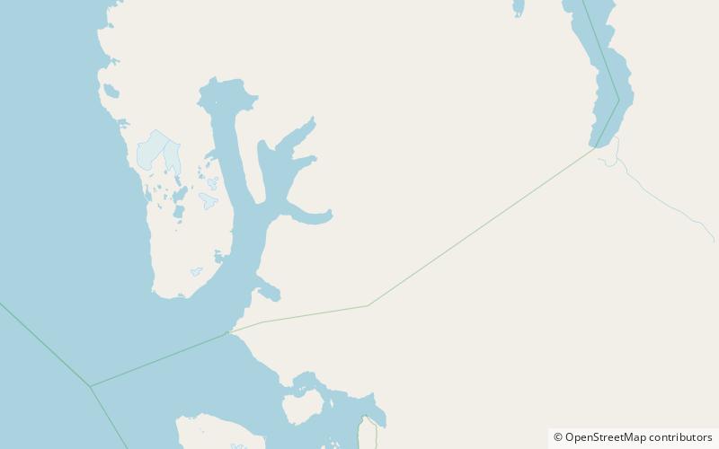 malarryggen parque nacional nordvest spitsbergen location map