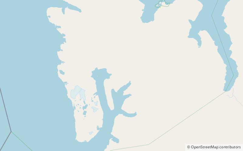 Bjørlykkebreen location map