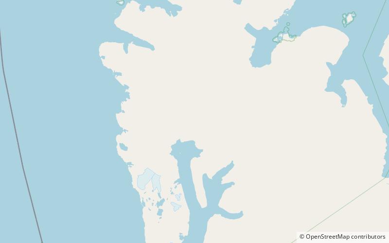 Lilliehöökbreen location map