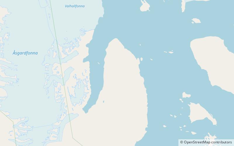 torsfonna nordaust svalbard nature reserve location map