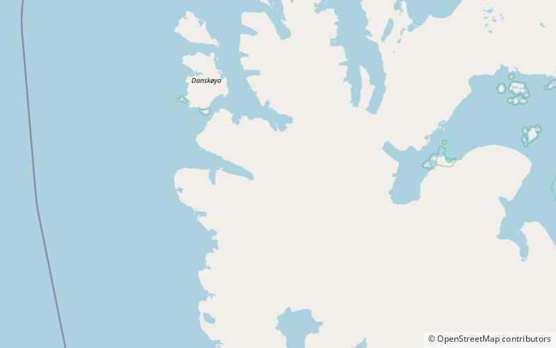 albert i land park narodowy polnocno zachodniego spitsbergenu location map