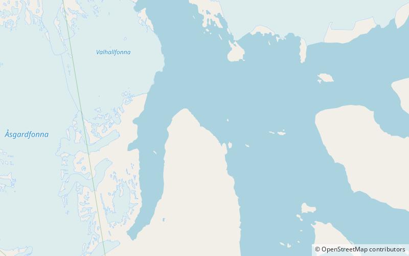 Alkefjellet location map