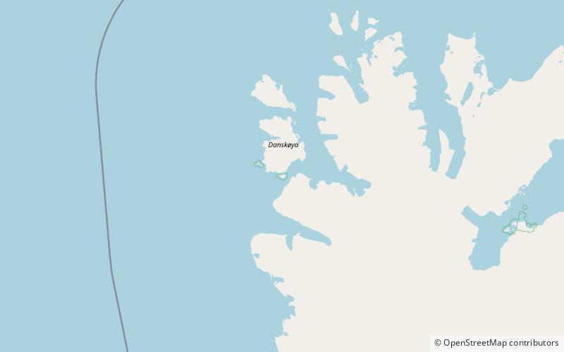 moseoya bird sanctuary nordvest spitsbergen nationalpark location map