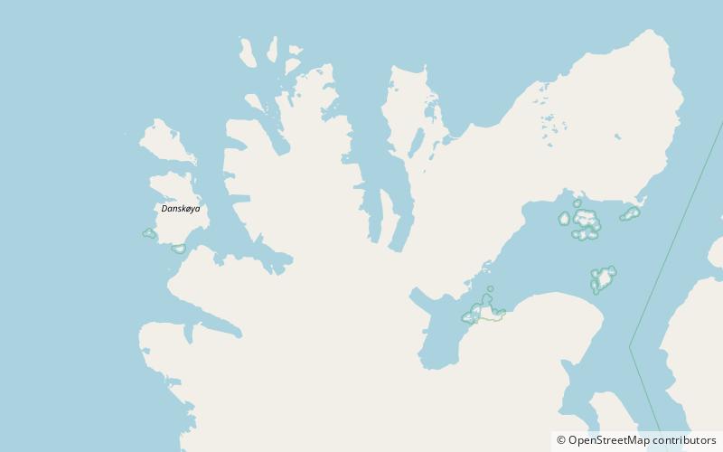 raudfjorden parc national de nordvest spitsbergen location map