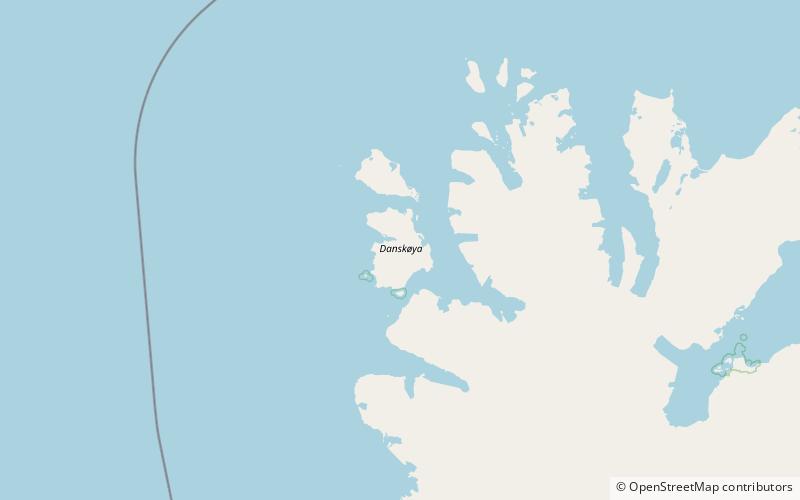 Danes Island location map