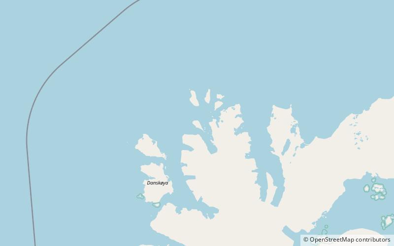 fugloya nordvest spitsbergen nationalpark location map