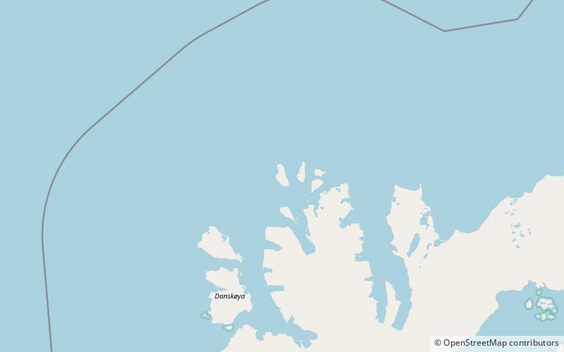 fuglesongen parc national de nordvest spitsbergen location map