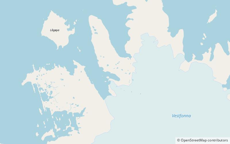 brennevinsfjorden rezerwat przyrody nordaust svalbard location map