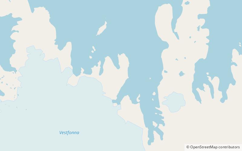 planciusdalen rezerwat przyrody nordaust svalbard location map