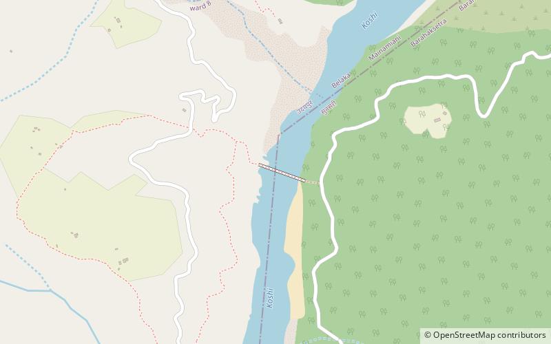 Chatra Gorge location map